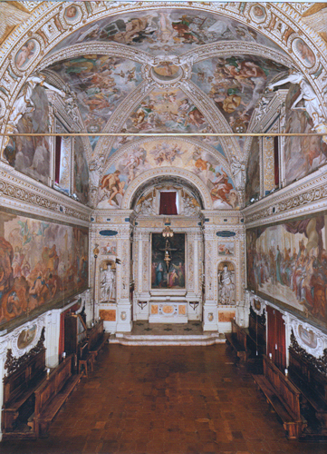La campata Sud dell'oratorio